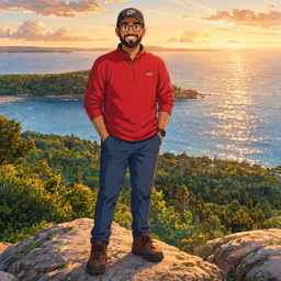 Portrait of Pushkar Ghanekar